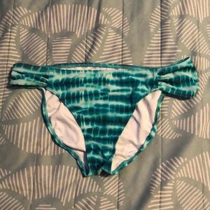 Victoria’s Secret Pink Teal Bikini Bottoms (sz S)